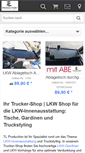 Mobile Screenshot of lkwtische.de